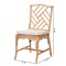 Baxton Studio Rio Modern Bohemian Natural Brown Rattan Dining Chair 226-13116-ZORO - alternate 10